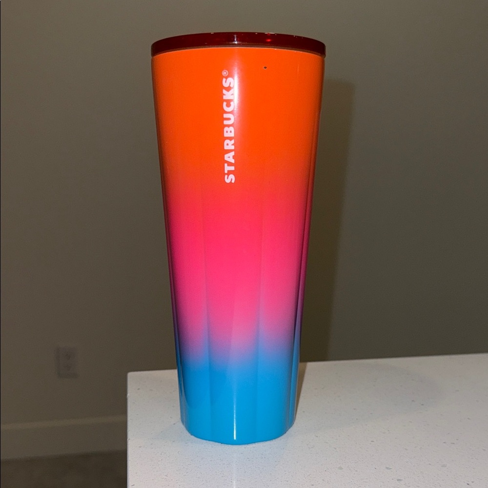 Starbucks Ombre Gradient Sunset Tumbler